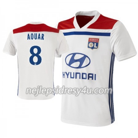 Fotbalový Dres Olympique Lyon Houssem Aouar 8 Domácí 2018/19